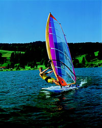 Windsurfen in Bayern